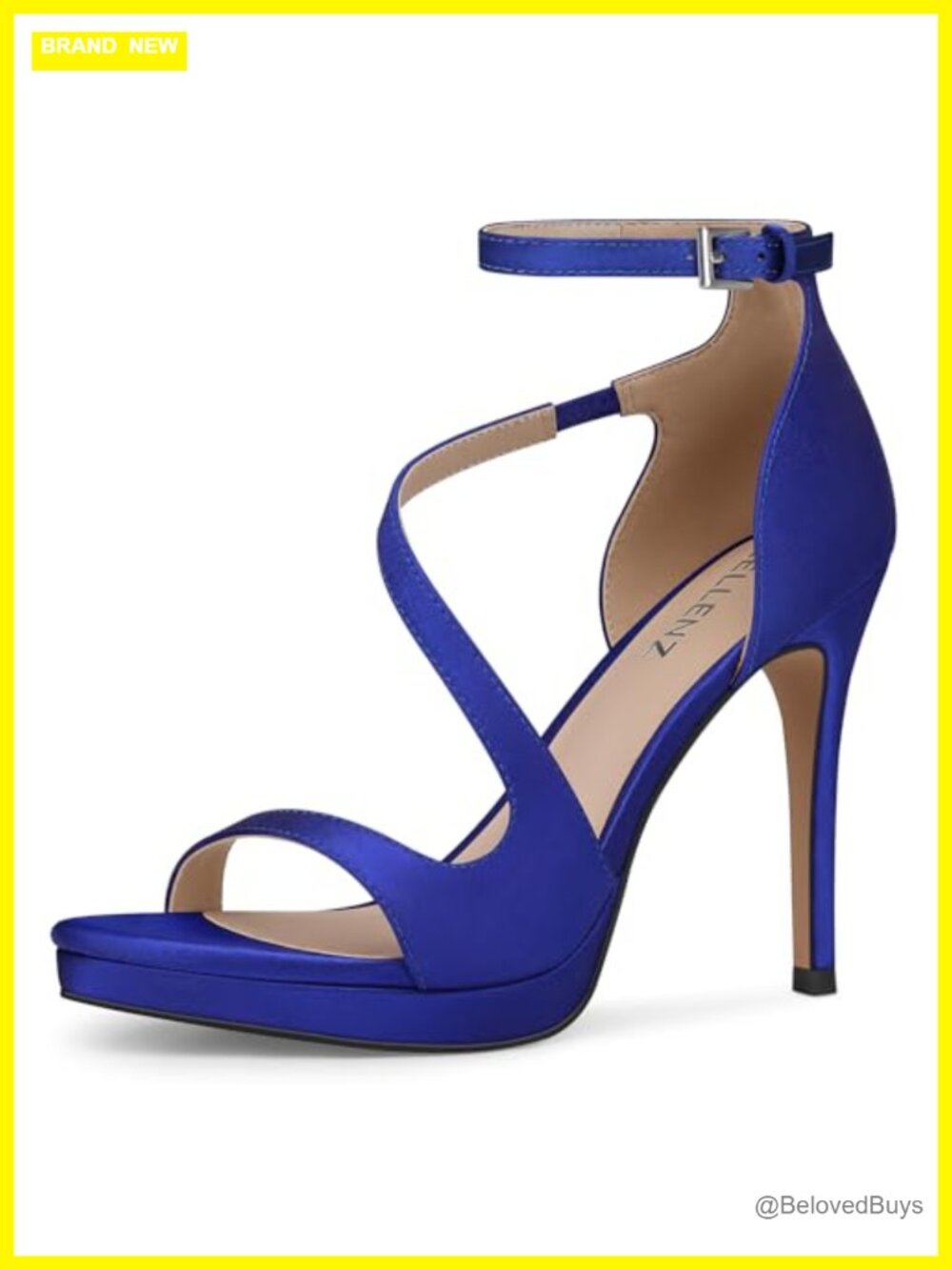Stiletto Platform High Heels Peep Toe Ankle Strap Formal Party Dressy
